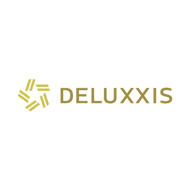 Deluxxis.com logo, a brandable .com business name for sale