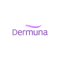 Dermuna.com logo, a brandable .com business name for sale