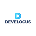 Develocus.com logo, a brandable .com business name for sale