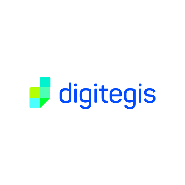Digitegis.com logo, a brandable .com business name for sale