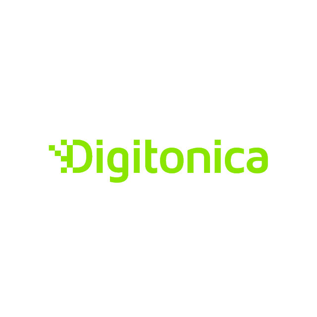 Digitonica.com logo, a brandable .com business name for sale