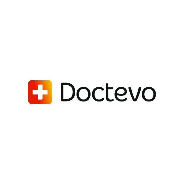 Doctevo.com logo, a brandable .com business name for sale