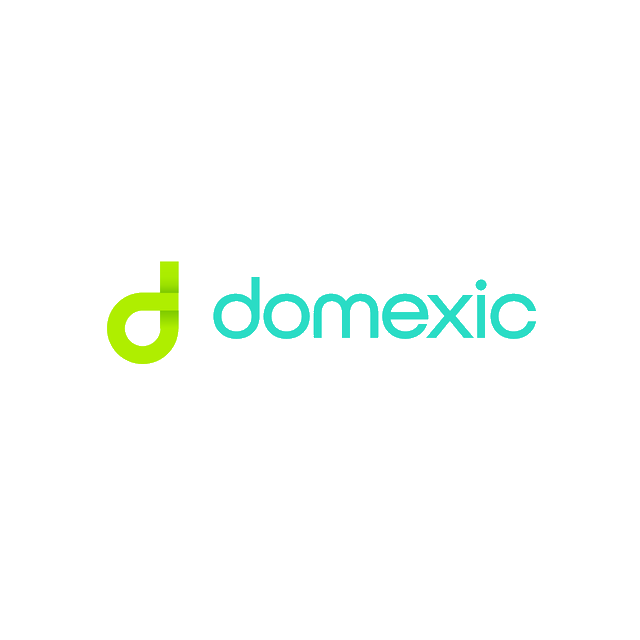 Domexic.com logo, a brandable .com business name for sale