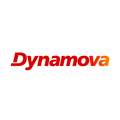 Dynamova.com logo, a brandable .com business name for sale