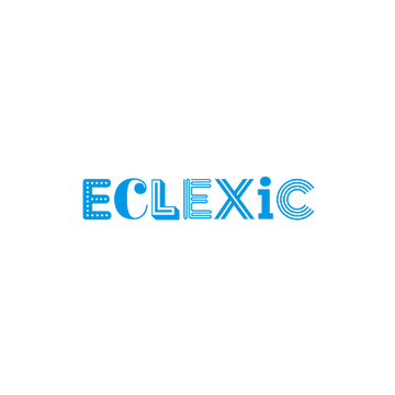 Eclexic.com logo, a brandable .com business name for sale
