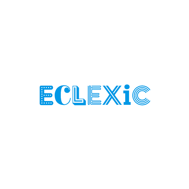 Eclexic.com logo, a brandable .com business name for sale