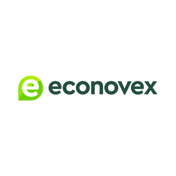 Econovex.com logo, a brandable .com business name for sale