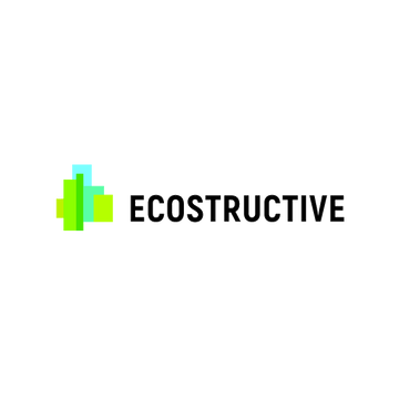 Ecostructive.com logo, a brandable .com business name for sale