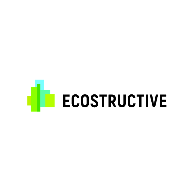 Ecostructive.com logo, a brandable .com business name for sale