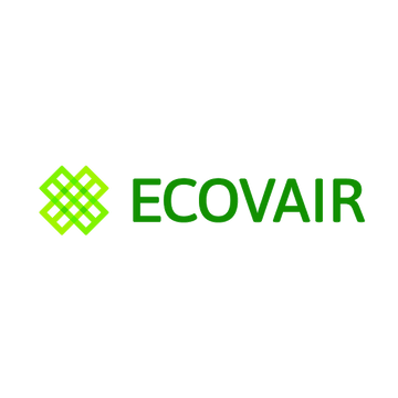 Ecovair.com logo, a brandable .com business name for sale