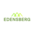 Edensberg.com logo, a brandable .com business name for sale