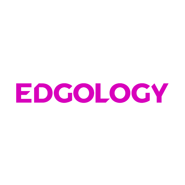 Edgology.com logo, a brandable .com business name for sale