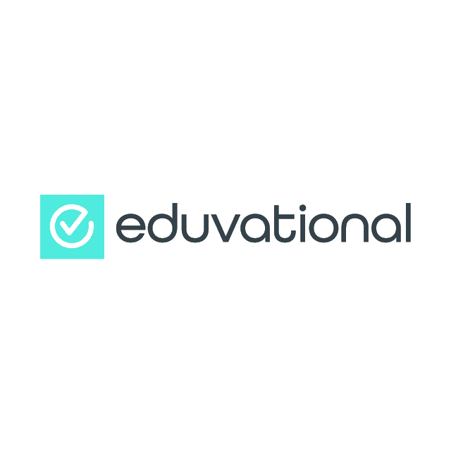 Eduvational.com logo, a brandable .com business name for sale