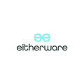 Eitherware.com logo, a brandable .com business name for sale