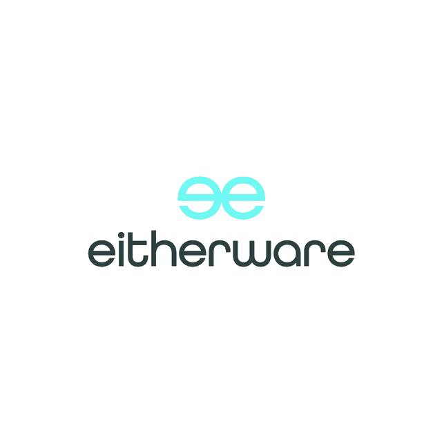 Eitherware.com logo, a brandable .com business name for sale