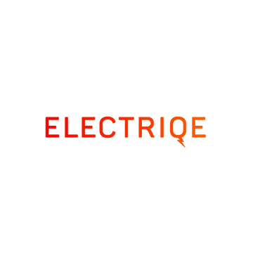 Electriqe.com logo, a brandable .com business name for sale