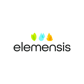 Elemensis.com logo, a brandable .com business name for sale