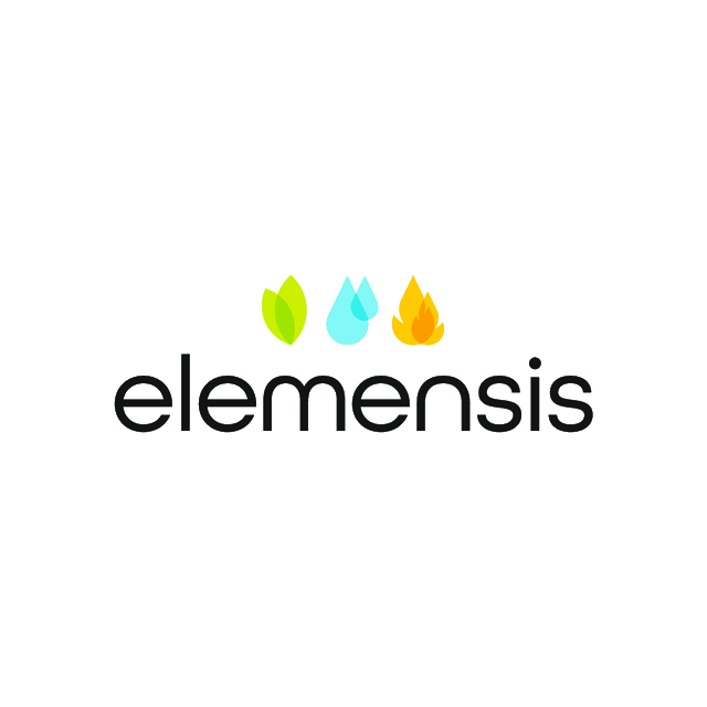 Elemensis.com logo, a brandable .com business name for sale