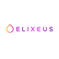Elixeus.com logo, a brandable .com business name for sale