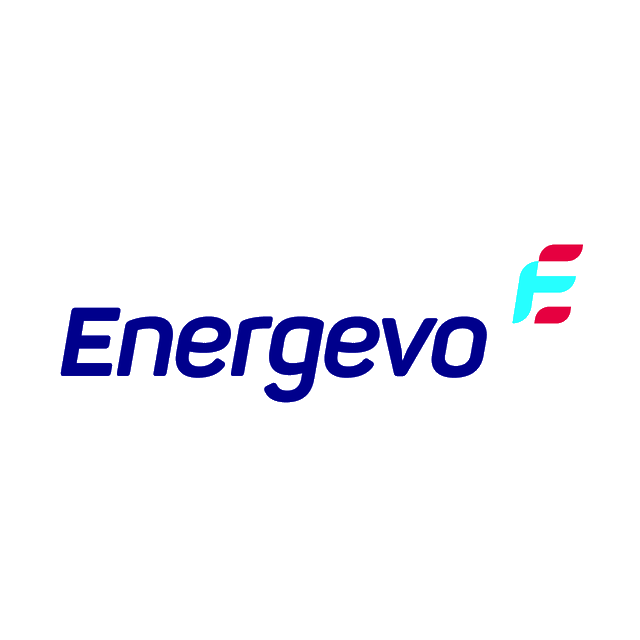 Energevo.com logo, a brandable .com business name for sale