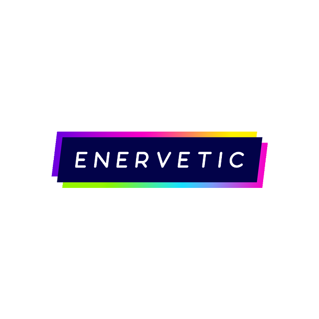 Enervetic.com logo, a brandable .com business name for sale