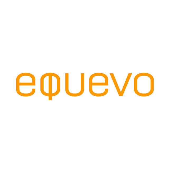 Equevo.com logo, a brandable .com business name for sale