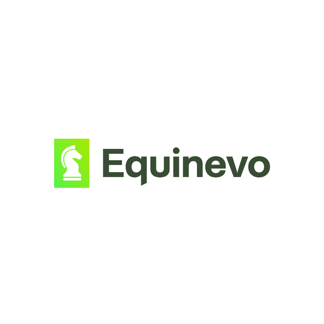 Equinevo.com logo, a brandable .com business name for sale