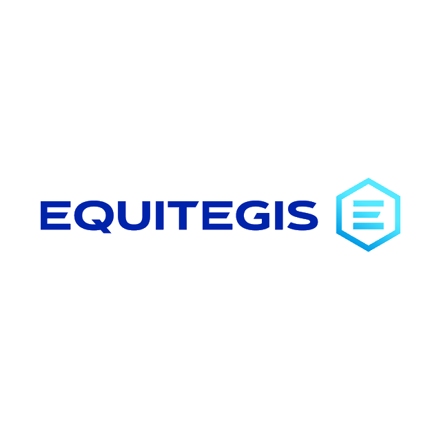 Equitegis.com logo, a brandable .com business name for sale