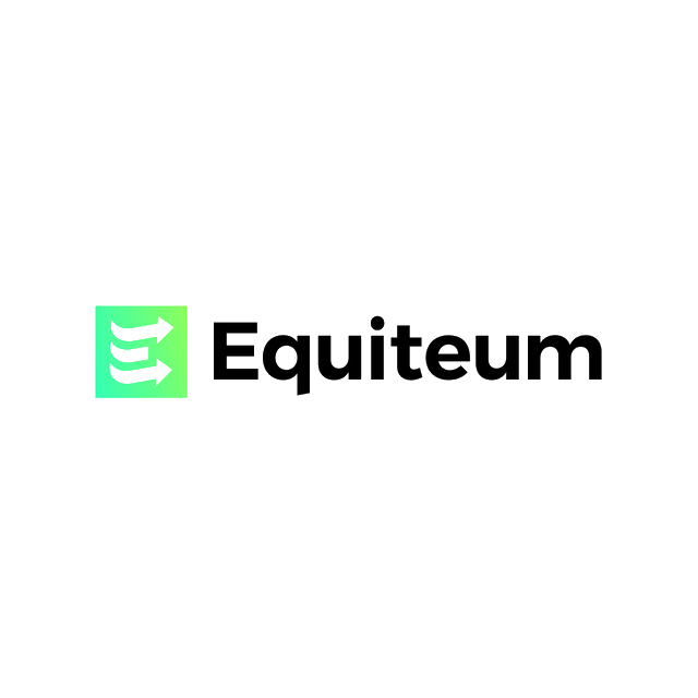 Equiteum.com logo, a brandable .com business name for sale
