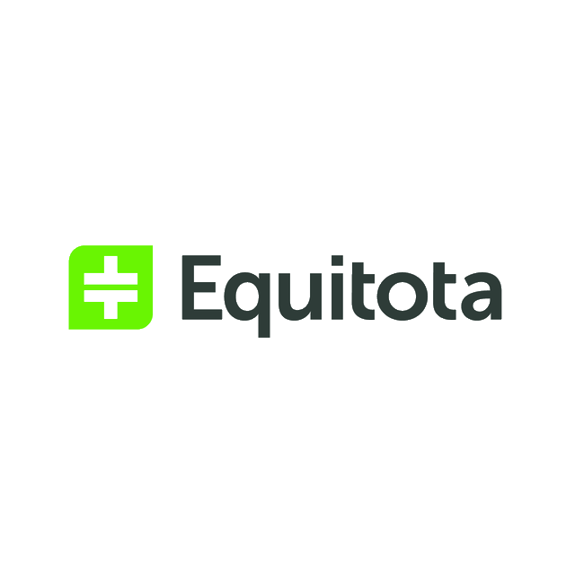 Equitota.com logo, a brandable .com business name for sale