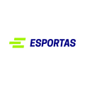 Esportas.com logo, a brandable .com business name for sale