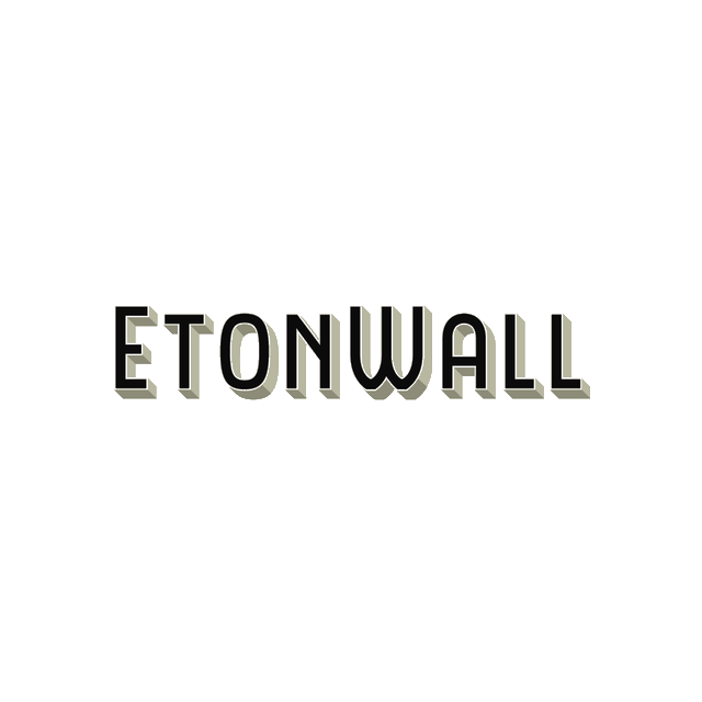 EtonWall.com logo, a brandable .com business name for sale