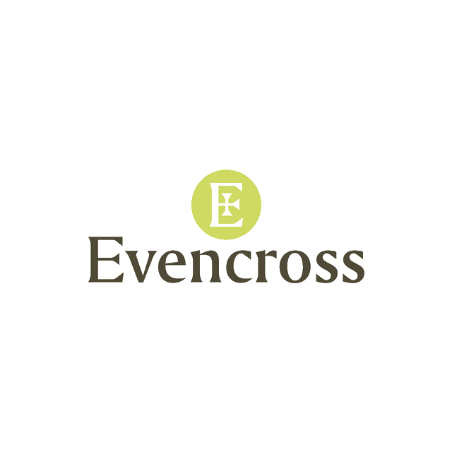 Evencross.com logo, a brandable .com business name for sale