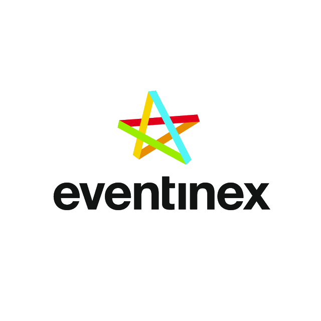 Eventinex.com logo, a brandable .com business name for sale
