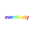 Eventively.com logo, a brandable .com business name for sale