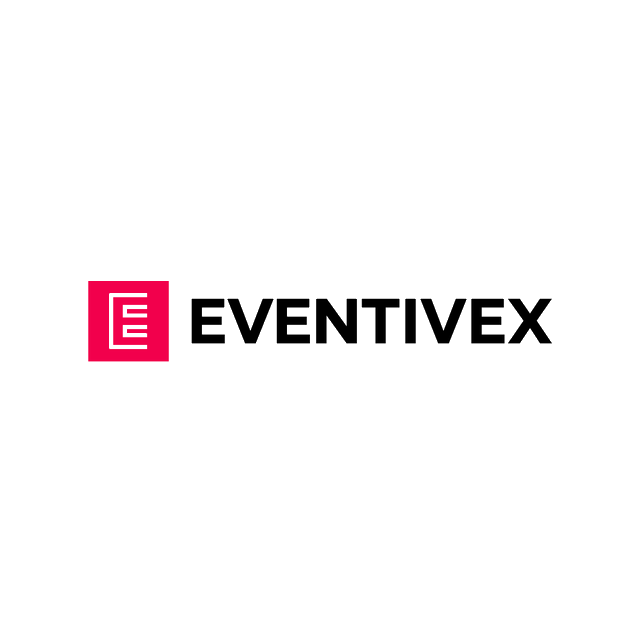 Eventivex.com logo, a brandable .com business name for sale