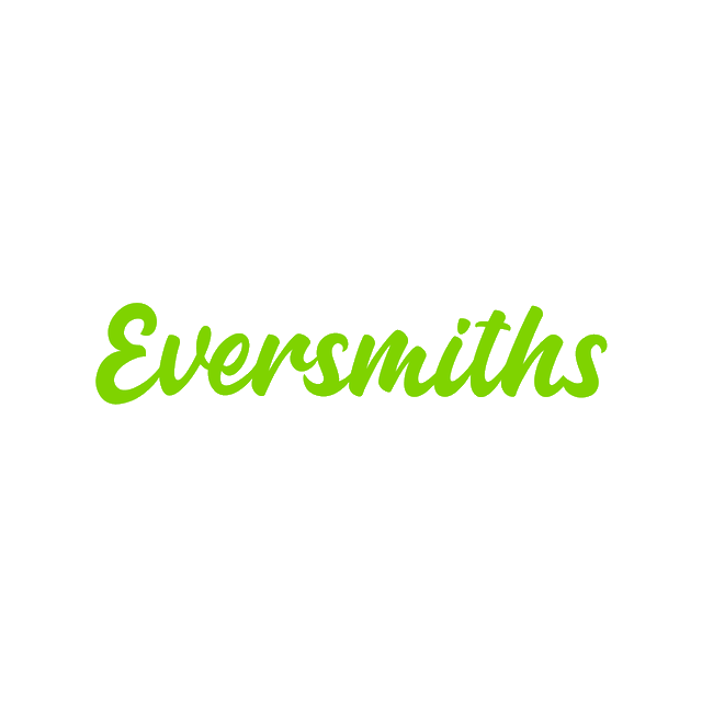 Eversmiths.com logo, a brandable .com business name for sale