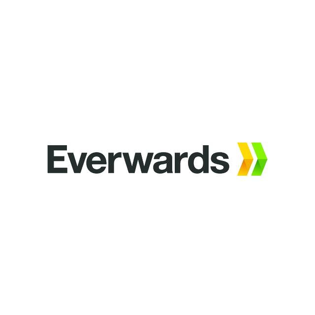 Everwards.com logo, a brandable .com business name for sale