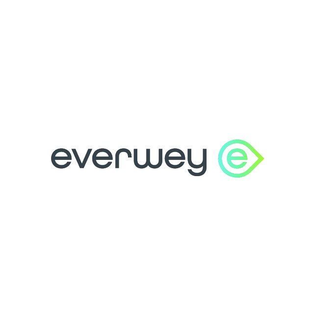 Everwey.com logo, a brandable .com business name for sale