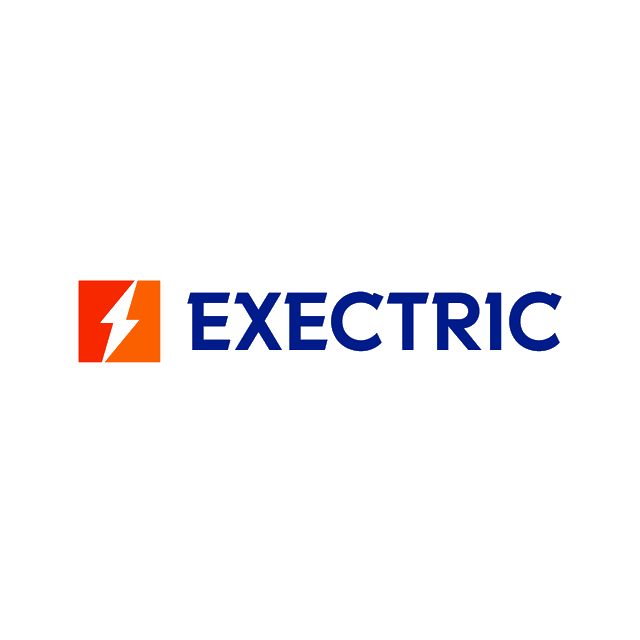 Exectric.com logo, a brandable .com business name for sale