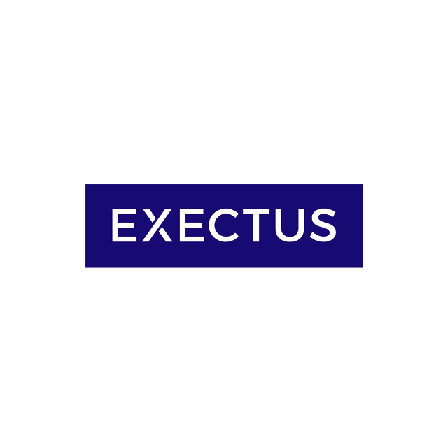 Exectus.com logo, a brandable .com business name for sale