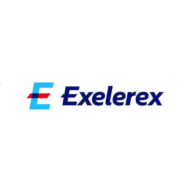 Exelerex.com logo, a brandable .com business name for sale