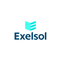 Exelsol.com logo, a brandable .com business name for sale