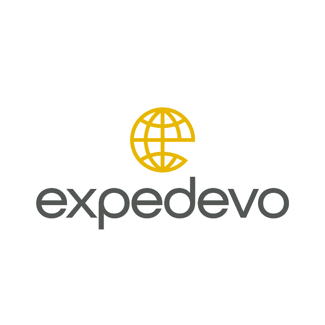 Expedevo.com logo, a brandable .com business name for sale