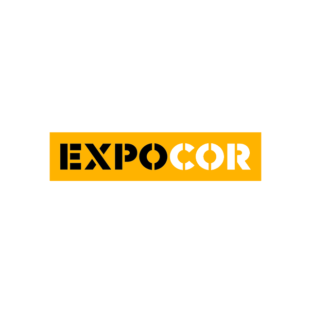 Expocor.com logo, a brandable .com business name for sale