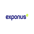 Exponus.com logo, a brandable .com business name for sale