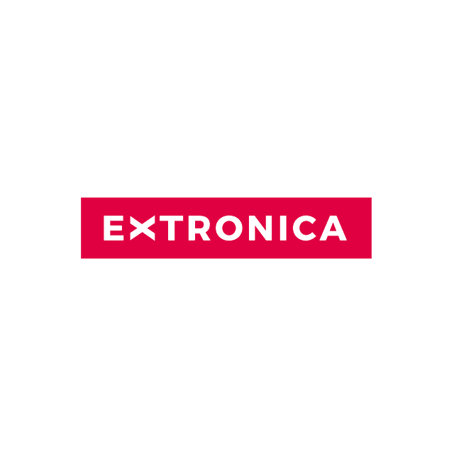 Extronica.com logo, a brandable .com business name for sale