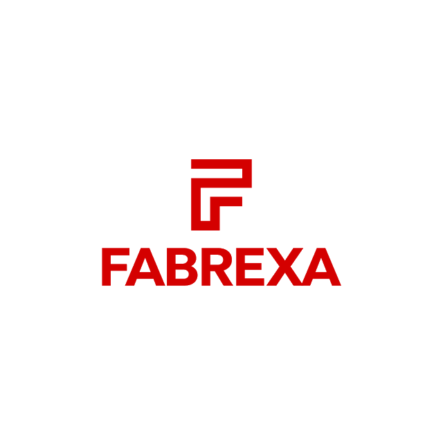 Fabrexa.com logo, a brandable .com business name for sale