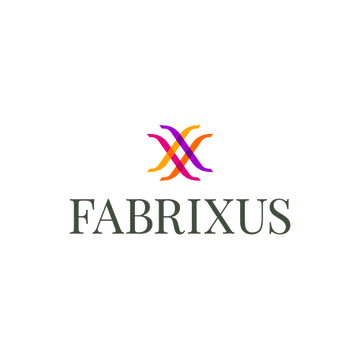 Fabrixus.com logo, a brandable .com business name for sale