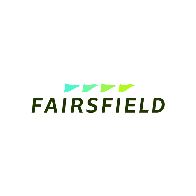 Fairsfield.com logo, a brandable .com business name for sale